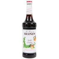 Monin 750 mL Premium Irish Cream Flavoring Syrup