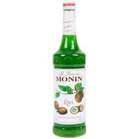 Monin 750 mL Premium Kiwi Flavoring / Fruit Syrup