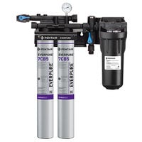 Everpure EV9797-22 Kleensteam II Twin Water Filtration System - 5 Micron and 5 GPM