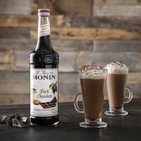 Monin Premium Dark Chocolate Flavoring Syrup 750 mL