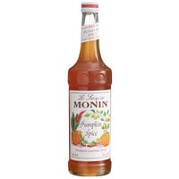 Monin 750 mL Premium Pumpkin Spice Flavoring Syrup