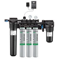 Everpure EV9328-05 High Flow CSR Triple-MC2 Water Filtration System with Pre-Filter and Low Pressure Alarm - .5 Micron and 5 GPM