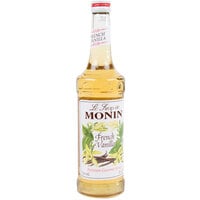 Monin 750 mL Premium French Vanilla Flavoring Syrup