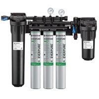 Everpure EV9328-06 High Flow CSR Triple-MC2 Water Filtration System with Pre-Filter - .5 Micron and 5 GPM