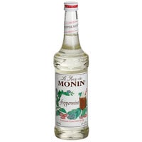 Monin Premium Peppermint Flavoring Syrup 750 mL