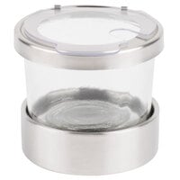 Cal-Mil 1851-4NL 16 oz. Luxe Mixology Jar with Notched Lid