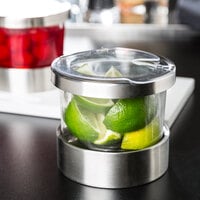 Cal-Mil 1851-4NL 16 oz. Luxe Mixology Jar with Notched Lid