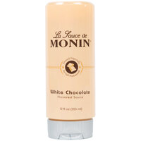 Monin 12 fl. oz. White Chocolate Flavoring Sauce
