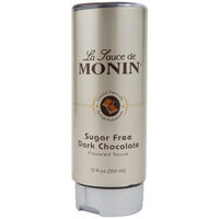 Monin 12 fl. oz. Sugar Free Dark Chocolate Flavoring Sauce