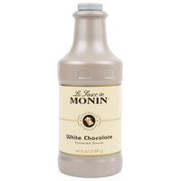 Monin 64 fl. oz. White Chocolate Flavoring Sauce