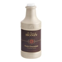 Monin Dark Chocolate Flavoring Sauce - 64 fl. oz.