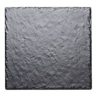 Cal-Mil 1522-1212-65M Faux Slate 12" Square Serving Platter