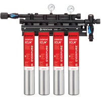Everpure EV9761-14 QC7I Quad-XCLM+ Water Filtration System - 5 Micron and 8/6.68/4 GPM