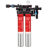 Everpure EV9771-12 QC7I Twin-7CLM+ Water Filtration System - 5 Micron and 3.34/2.66/2 GPM
