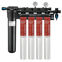 Everpure EV9761-24 Coldrink 4-XCLM+ Water Filtration System with Pre-Filter - 5 Micron and 8/6.68/4 GPM