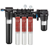 Everpure EV9771-33 High Flow CSR Triple-7CLM+ Water Filtration System with Pre-Filter and Scale Reduction - 5 Micron and 5.01/4/3 GPM
