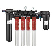 Everpure EV9761-34 High Flow CSR Quad-XCLM+ Water Filtration System with Pre-Filter and Scale Reduction - 5 Micron and 8/6.68/4 GPM