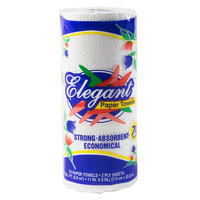 Elegant 2-Ply Paper Towel Roll, 70 Sheets/Roll - 12/Case