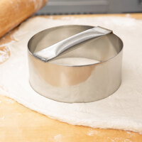 American Metalcraft RDC7 7 inch x 3 inch Stainless Steel Dough Cutting Ring