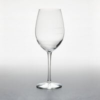 Libbey 7553-1178N Vina 17 oz. Tall Wine Glass with Pour Lines - 12/Case