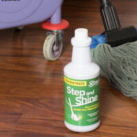 Noble Chemical 32 oz. Step and Shine Concentrated Floor Cleaner Refill - 2/Case