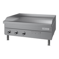 Garland E24-36G 36" Heavy-Duty Electric Countertop Griddle - 208V, 3 Phase, 12 kW