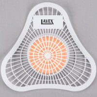 Lavex Urinal Screen with Citrus Scented Block - 12/Pack