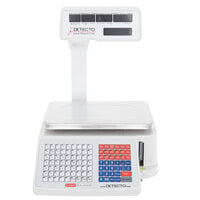 Cardinal Detecto DL1060P 60 lb. Digital Price Computing Scale with Printer and Tower Display, Legal for Trade