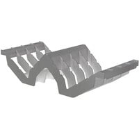 Cambro CSDR8151 Camshelving® Gray 8 Slot Drying Cradle