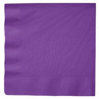Amethyst Purple Dinner Napkin, 3-Ply - Creative Converting 318928 - 250/Case