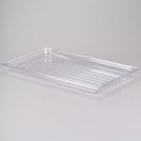 Cambro DT1220CW135 Clear Camwear Polycarbonate Market Tray - 12 inch x 20 inch