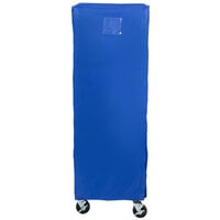 Regency 63 inch Blue Insulated Polyester Bun Pan Rack Freezer Cover