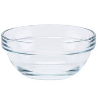 Arcoroc E9155 Stackable 1.25 oz. Glass Ingredient Bowl by Arc Cardinal - 36/Case