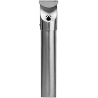 Commercial Zone 712529 Leafview Stainless Steel Wall-Mounted Cigarette Receptacle
