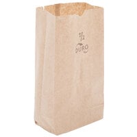 Recycled White Paper Bag 4 lb 500 per pack 