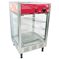 Paragon 2101120 Humidified Hot Food Holding and Display Cabinet with Three 16" Racks