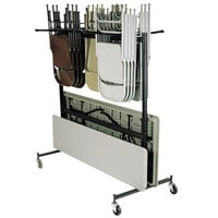 National Public Seating 42-8-60 Folding Chair / Table / Coat Storage and Transport Dolly