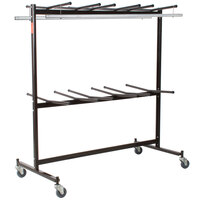 National Public Seating 84-60 Folding Chair / Coat Storage and Transport Dolly