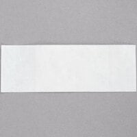 White Self-Adhering Paper Napkin Band   - 2000/Box