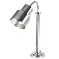 Hanson Heat Lamps SLM/200/ST/SS Stainless Steel Flexible Single Bulb Freestanding Heat Lamp