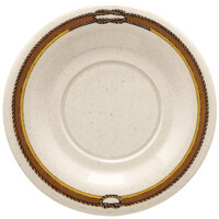 GET SU-3-RD 5 1/2" Diamond Rodeo Saucer for B-105, BC-70, BC-170, B-454, and C-107 - 48/Case