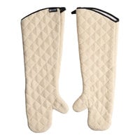 San Jamar 824TM 24" Terry Oven Mitts
