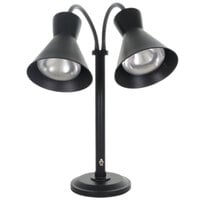Hanson Heat Lamps DLM/300/ST/B Black Flexible Dual Bulb Freestanding Heat Lamp