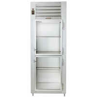 Traulsen AHF132WP-HHG Glass Half Door Single Section Reach In Pass-Through Heated Holding Cabinet - Specification Line