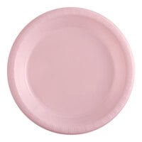 Creative Converting 28158031 10" Classic Pink Plastic Plate - 240/Case