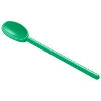 Mercer Culinary M33182GR Hell's Tools® 11 7/8 inch Green High Temperature Mixing Spoon