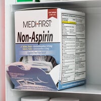 Medi-First 80348 Non-Aspirin Acetaminophen Tablets - 250/Box