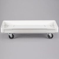 MFG Tray 805148-5269 16 inch x 30 inch White Fiberglass Dough Proofing Box Dolly