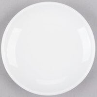World Tableware 840-404C Porcelana Coupe Plate 4 inch Bright White Round Micro Porcelain - 36/Case
