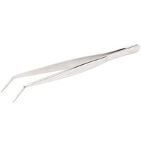 Mercer Culinary M35144 6 1/8 inch Curved Fine Point Precision / Plating Tongs